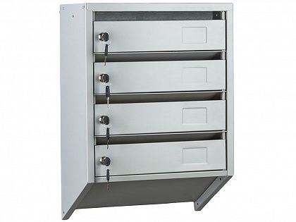 Многоквартирные почтовые ящики ПРАКТИК PB-4C KL Многоквартирные почтовые ящики ПРАКТИК PB-4C KL