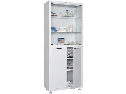 Медицинский шкаф HILFE МД 2 1670/SG Медицинский шкаф HILFE МД 2 1670/SG