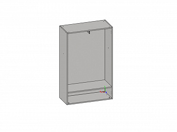 Корпус гардероба среднего (складская) GENESIS JNS414