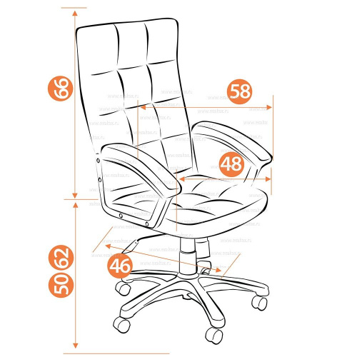 Кресло офисное TetChair «Тренди» (Trendy) фото 2