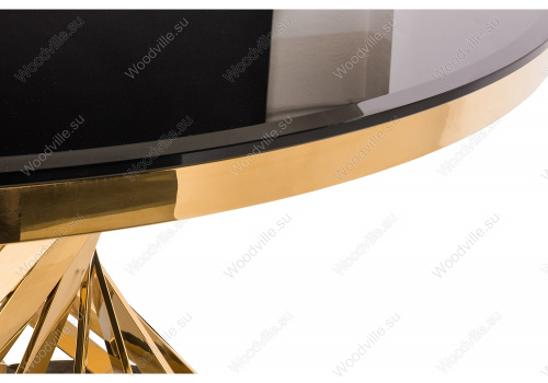 Стол Twist gold / black фото 2 Стол Twist gold / black фото 2