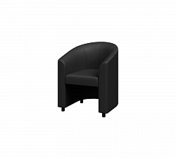 CHAIR1 Чаирмикс. Кресло. Ecotex 3001. Опоры пластик черный.