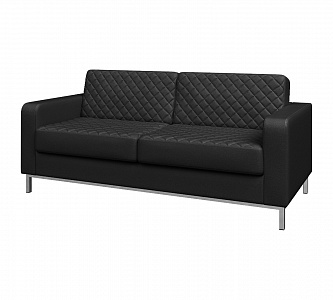 Ben3M Бентли. Диван 3-местный. Ecotex 3001. Каркас металл серый.