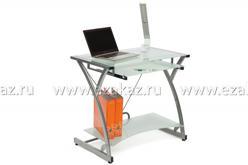 Стол компьютерный стеклянный TetChair Dark Wader WRX-01 фото 8